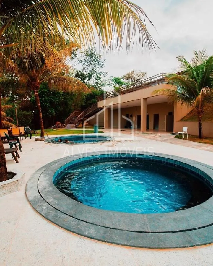 Lindo Apartamento No Aldeia Do Lago Em Caldas Novas 0*,
